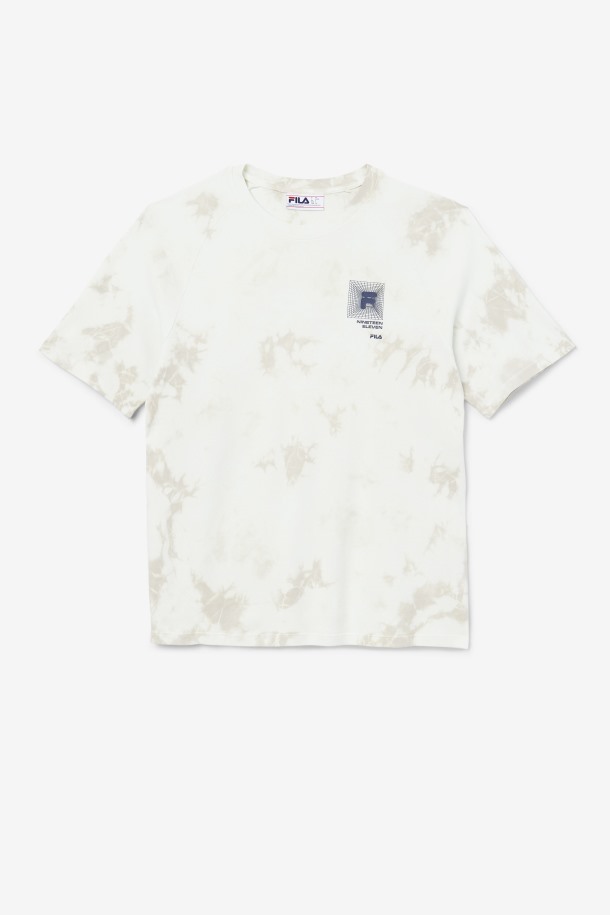 Fila Outlets Ayan Tee Piedra/azul Marino