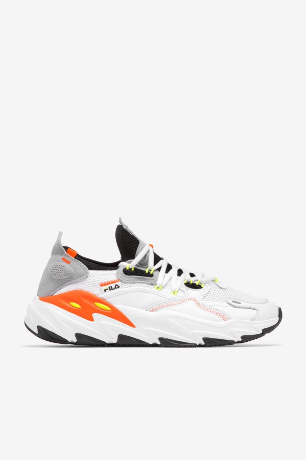 Zapatillas Fila Hombre Ray Tacer Evo 2 Blancas/negras/naranjas