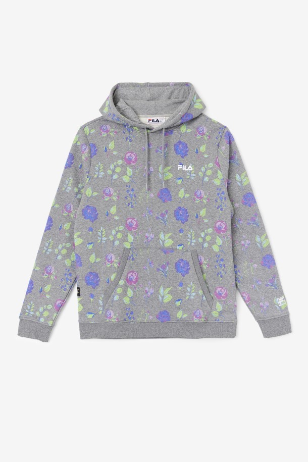 Ashokane Sudadera Con Capucha Fila Outlets Jaspeado/estampado Floral