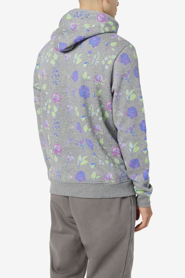 Ashokane Sudadera Con Capucha Fila Outlets Jaspeado/estampado Floral