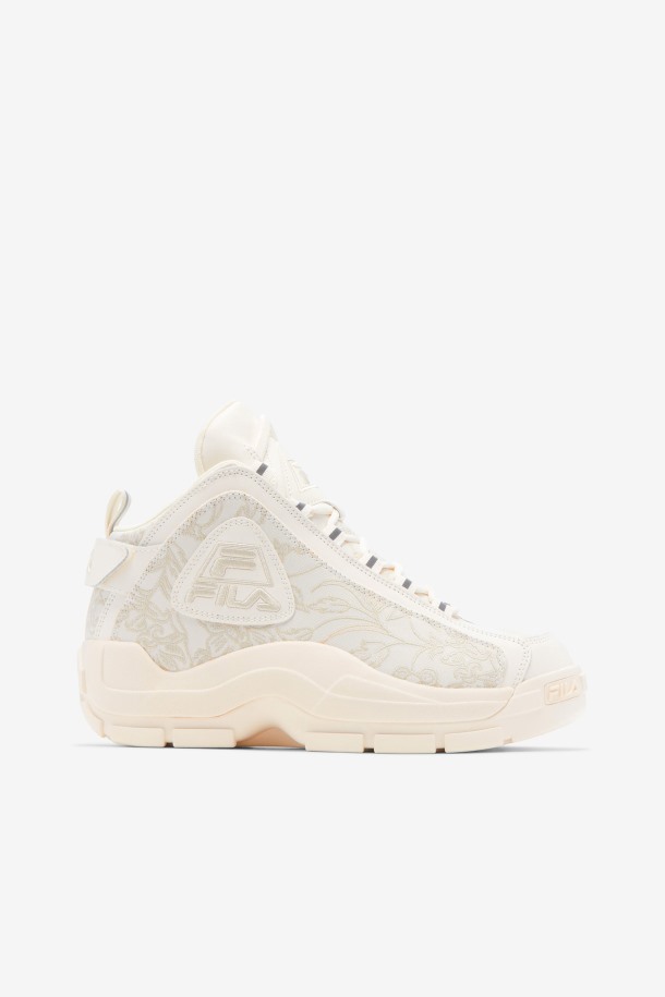 Fila Mujer Grant Hill 2 Floral Jacquard Gardenia/turtledove Outlet