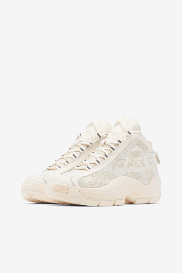 Fila Mujer Grant Hill 2 Floral Jacquard Gardenia/turtledove Outlet