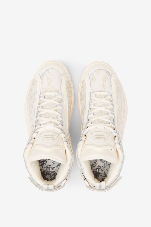 Fila Mujer Grant Hill 2 Floral Jacquard Gardenia/turtledove Outlet