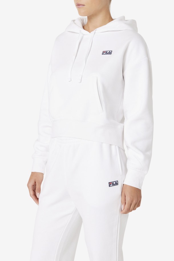 Sudadera Con Capucha Marina Blanca Fila Outlet