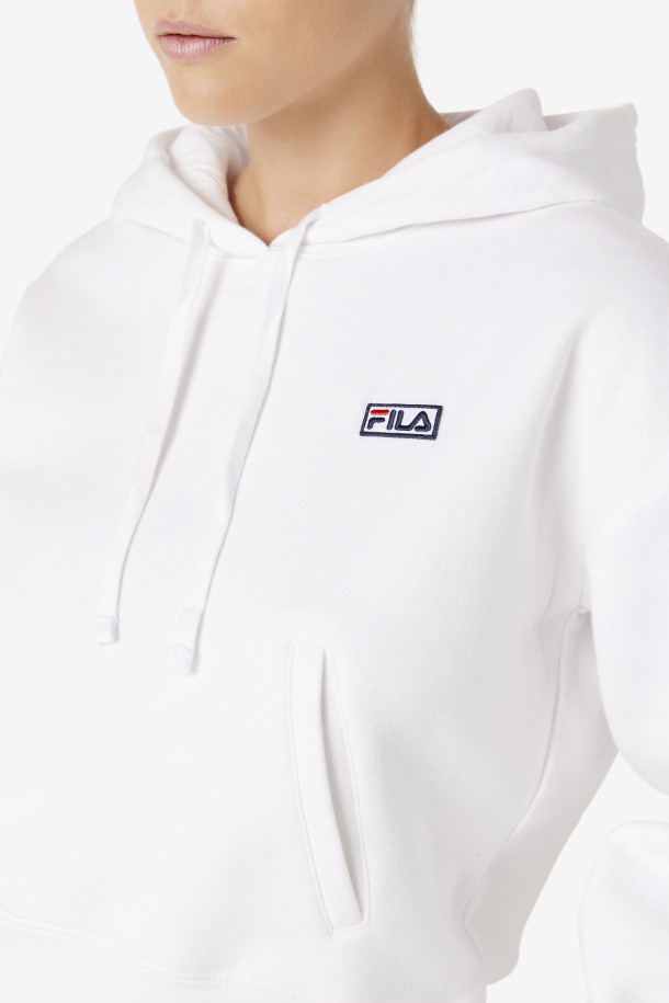 Sudadera Con Capucha Marina Blanca Fila Outlet