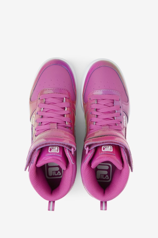 Iridiscente/morado/blanco Fila Outlets Niños Grandes F-14 Iridiscente