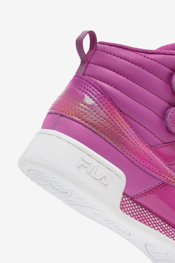 Iridiscente/morado/blanco Fila Outlets Niños Grandes F-14 Iridiscente