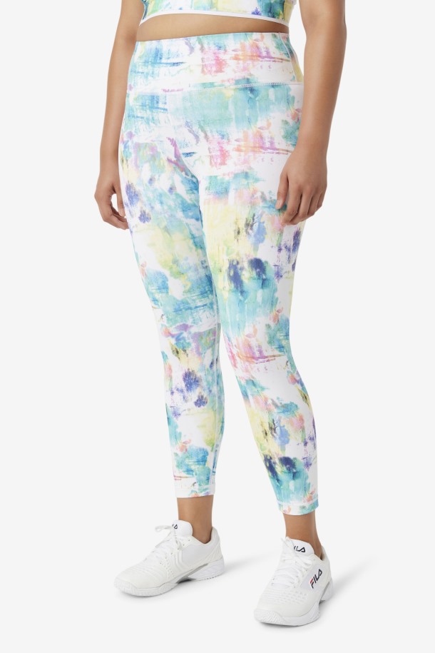 Leggins 7/8 Tie-dye Fila Outlets Elegant Force