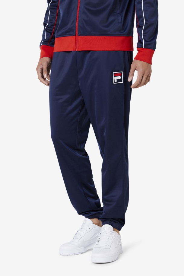 Pantalón De Chándal Wayan Azul Marino/rojo/blanco Fila Outlets