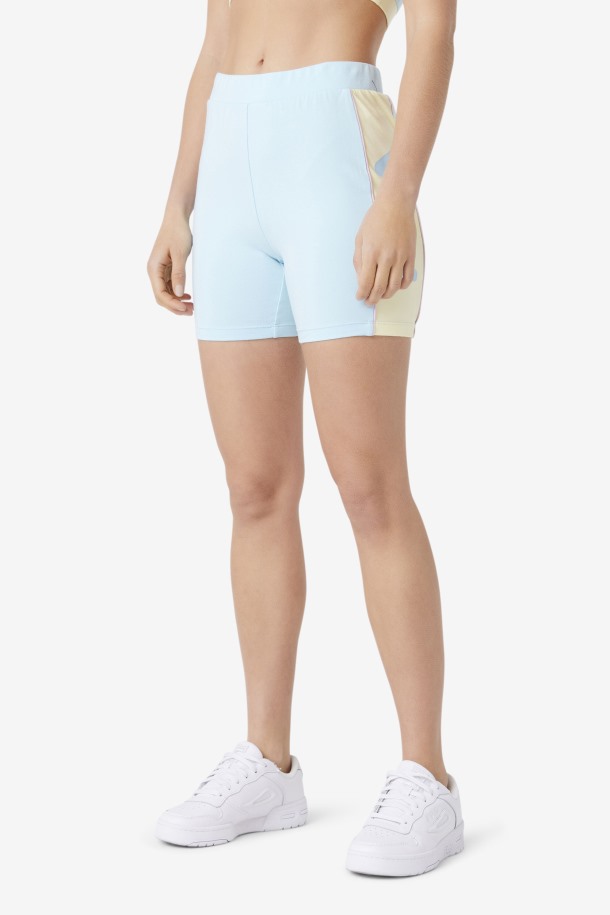 Pantalón Corto Ciclista Azul Davina Outlet Fila