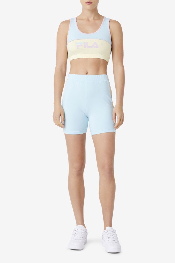 Pantalón Corto Ciclista Azul Davina Outlet Fila