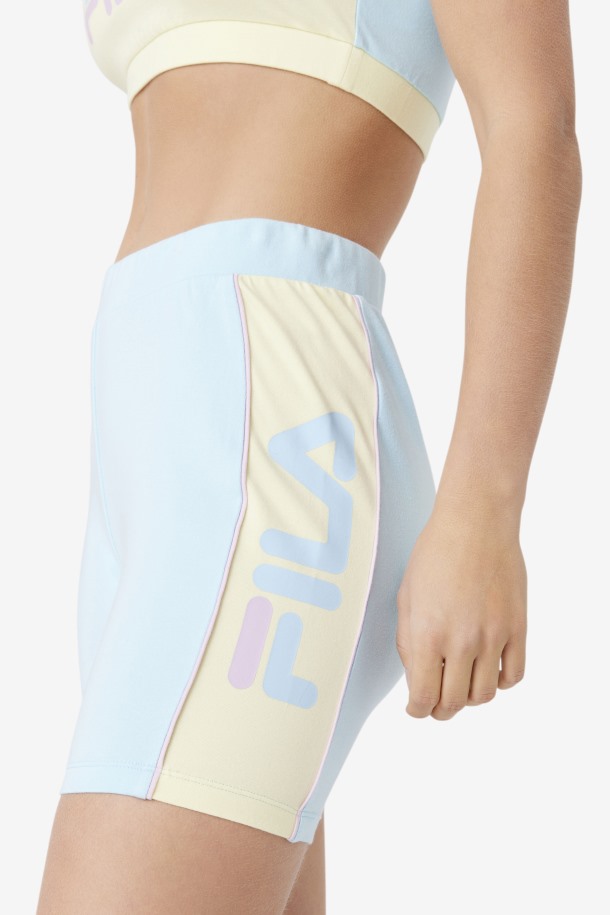 Pantalón Corto Ciclista Azul Davina Outlet Fila