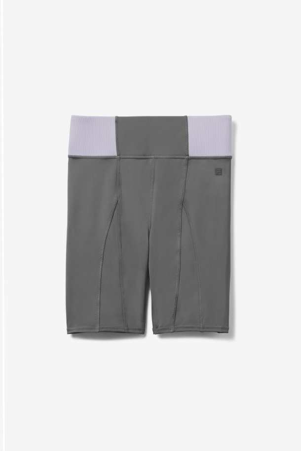 Forza 8" Texture Bike Short Fila Outlets Gargoyle/Lavender Blue