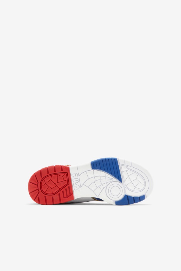 Fila Outlets Niños Grandes Lnx-100 Punto De Cadeneta Negro/rojo/azul