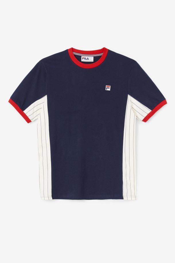Camiseta Warner Peacoat/white/red Fila Outlet