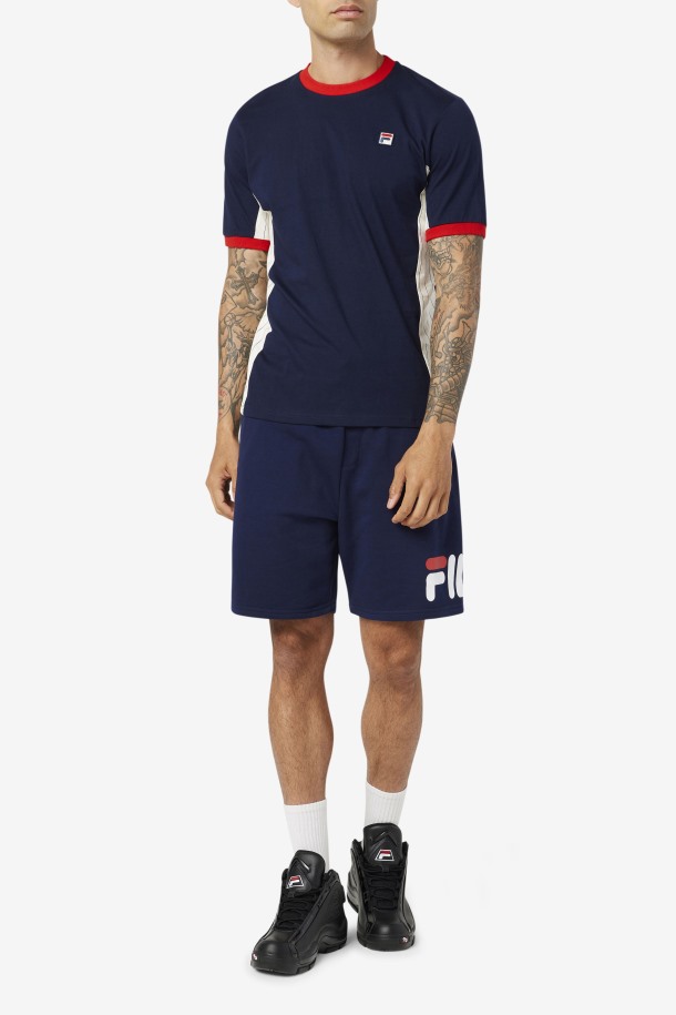 Camiseta Warner Peacoat/white/red Fila Outlet
