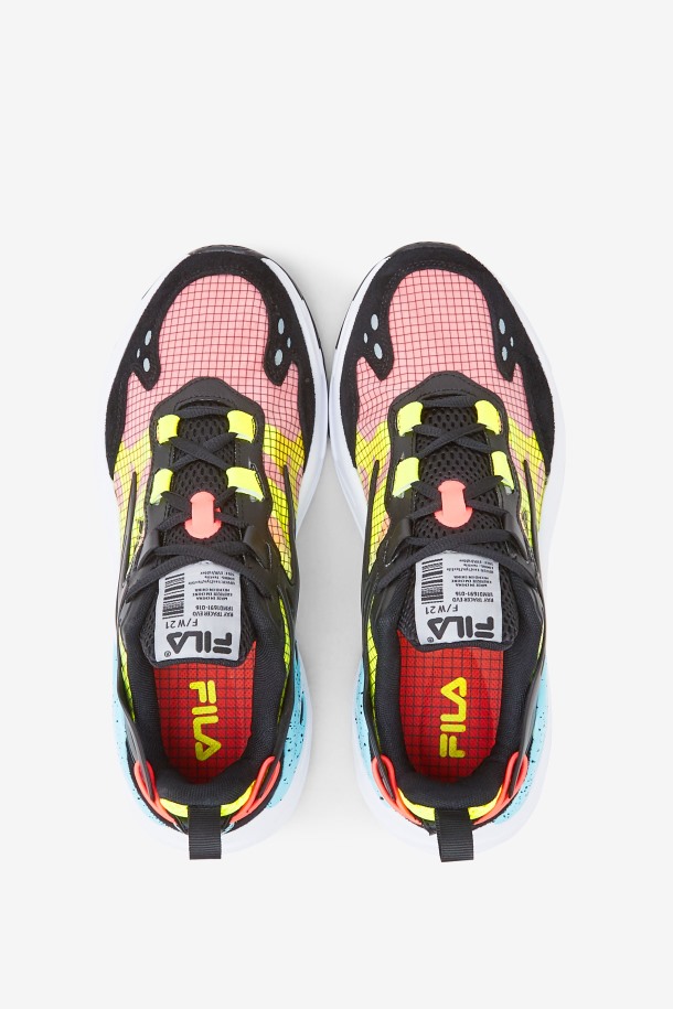 Zapatillas Fila Negras/blancas/amarillas Hombre Ray Tracer Evo