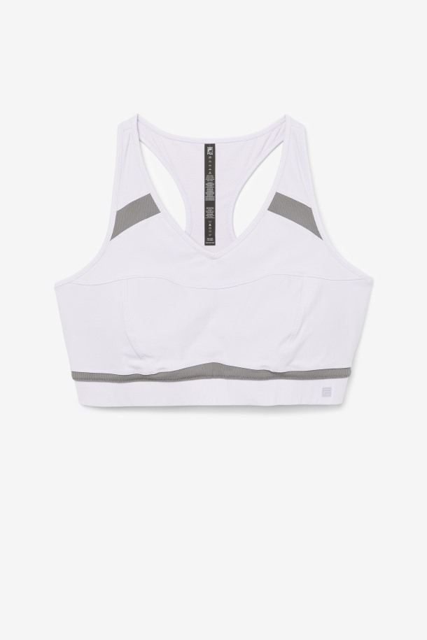 Sujetador Deportivo Con Espalda Nadadora Uplift Azul Lavanda/gargoyle Fila Outlet Online