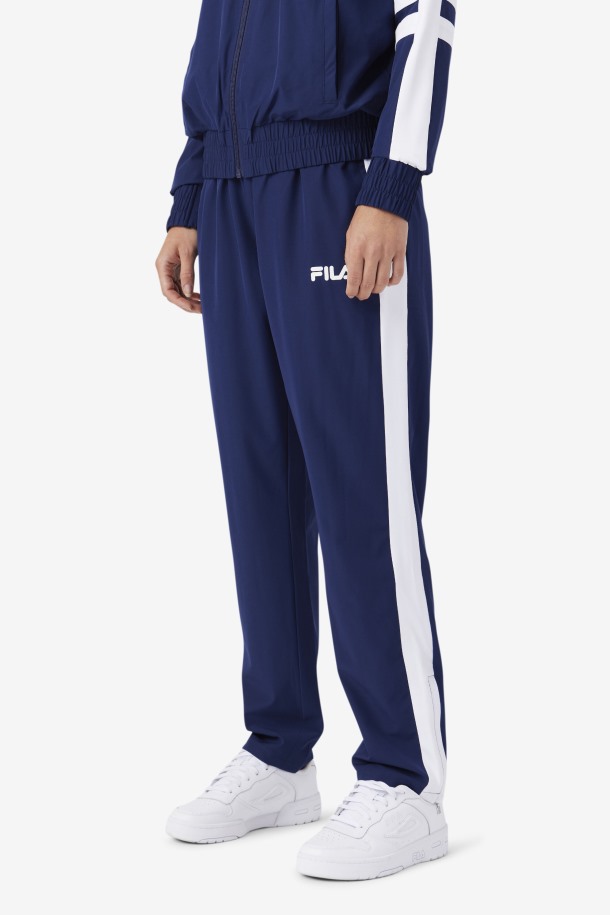 Jovia Track Pant Azul Marino/blanco Fila Outlet
