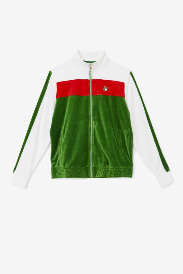 Chaqueta Terciopelo Brice Jardín Formal/blanco/rojo Fila Outlet