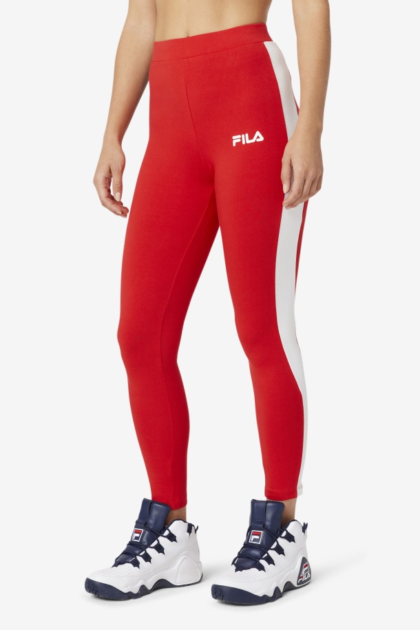 Fila Outlets Misericordia Legging Rojo
