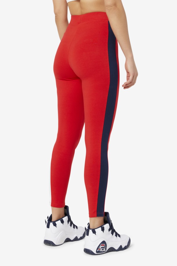 Fila Outlets Misericordia Legging Rojo
