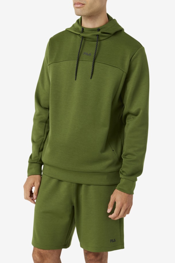 Aadheen Sudadera Con Capucha Fila Outlets Chive/black
