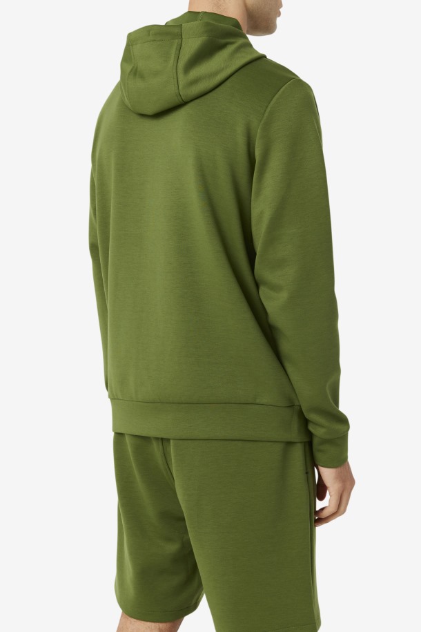 Aadheen Sudadera Con Capucha Fila Outlets Chive/black