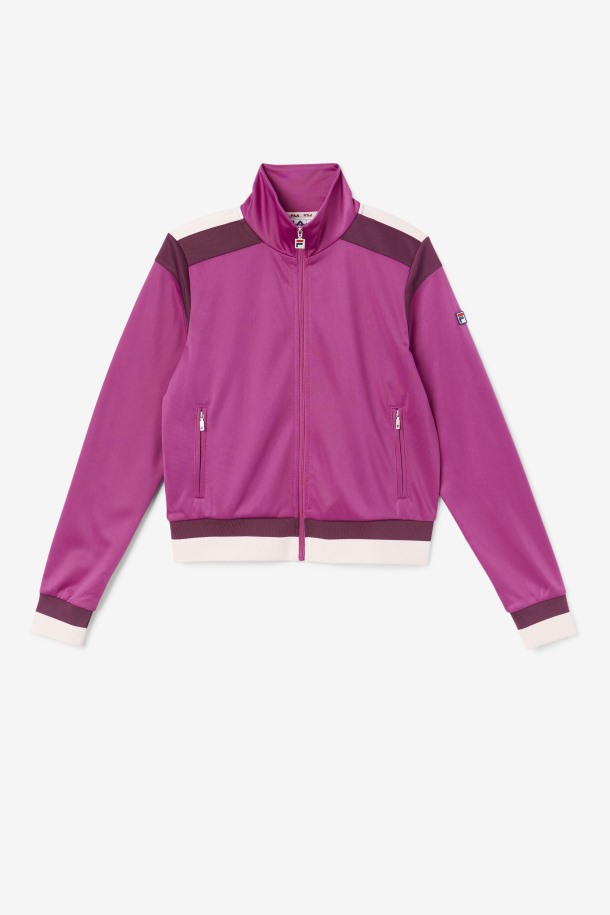 Colorete/vino De Uva/popurrí Chaqueta De Chándal Arena De Fila Outlets