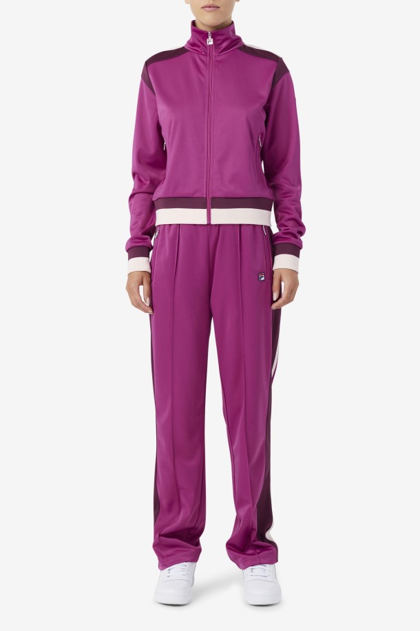 Colorete/vino De Uva/popurrí Chaqueta De Chándal Arena De Fila Outlets