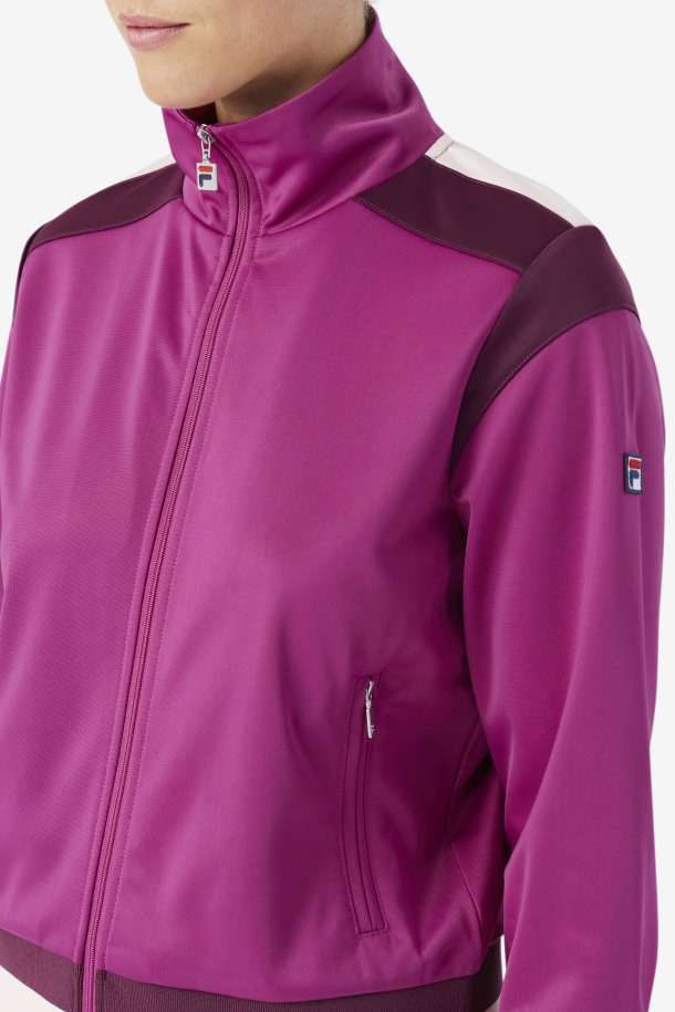Colorete/vino De Uva/popurrí Chaqueta De Chándal Arena De Fila Outlets