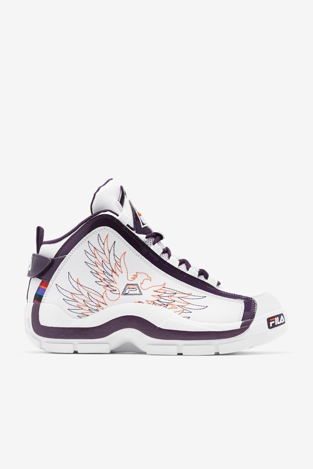 Hombre Grant Hill 2 History Blanco/púrpura Banderín/naranja Fila Outlet
