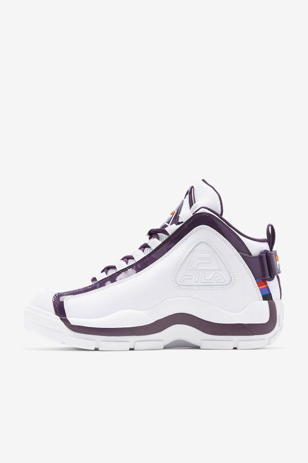 Hombre Grant Hill 2 History Blanco/púrpura Banderín/naranja Fila Outlet