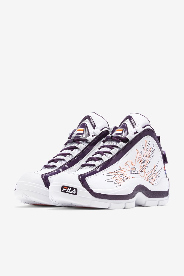 Hombre Grant Hill 2 History Blanco/púrpura Banderín/naranja Fila Outlet