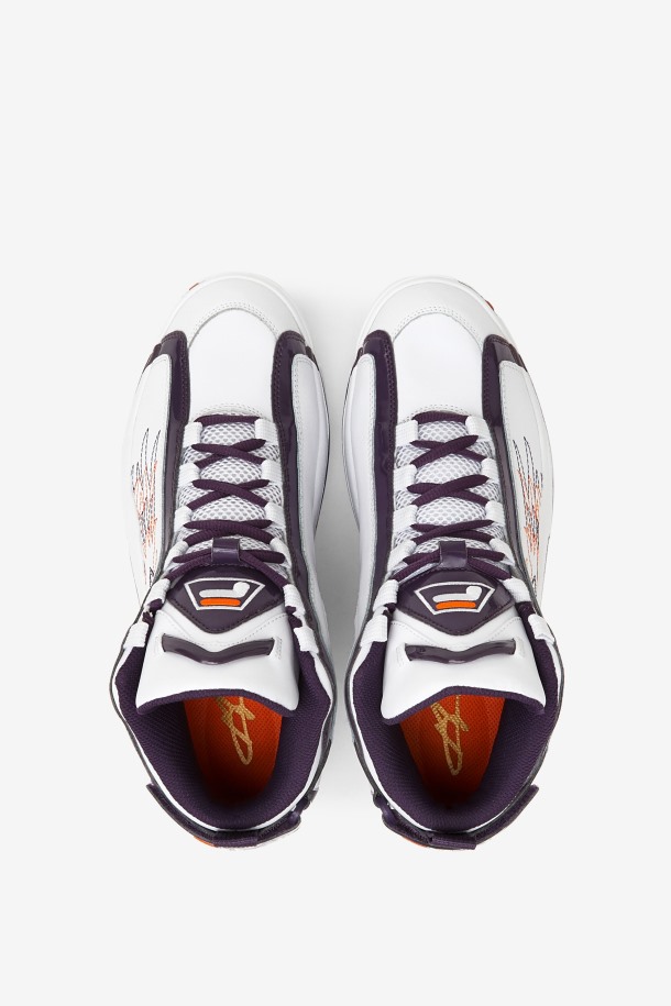Hombre Grant Hill 2 History Blanco/púrpura Banderín/naranja Fila Outlet