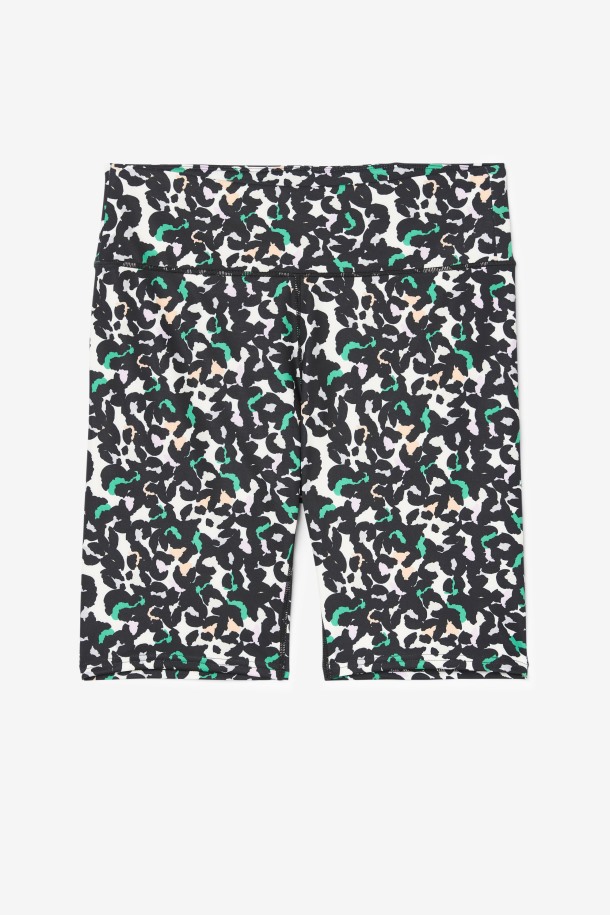 Black Animal Fila Outlets Forza 8" Bike Short