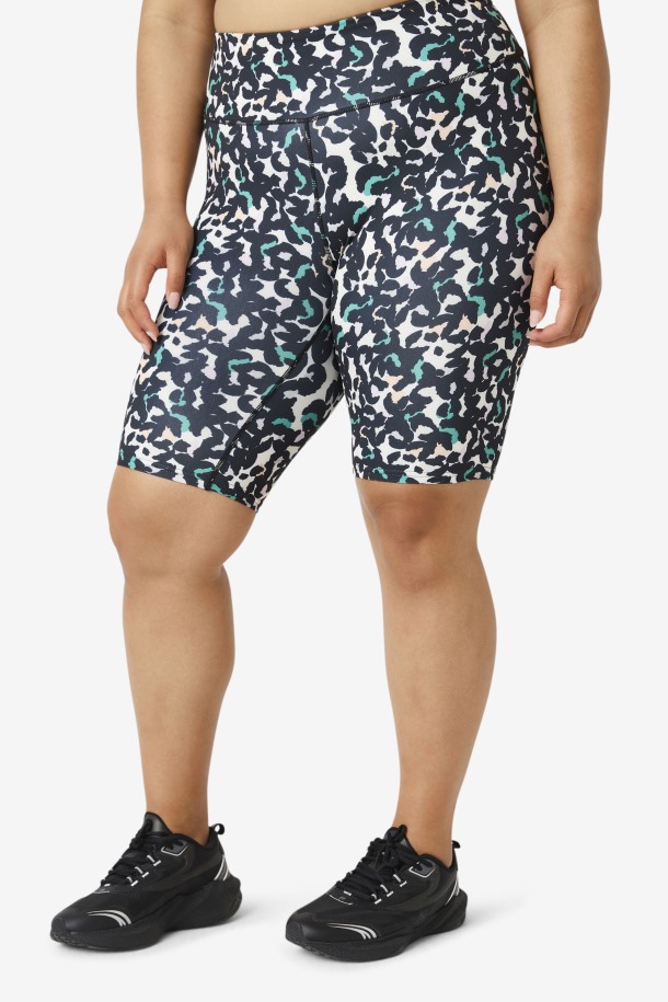 Black Animal Fila Outlets Forza 8\" Bike Short