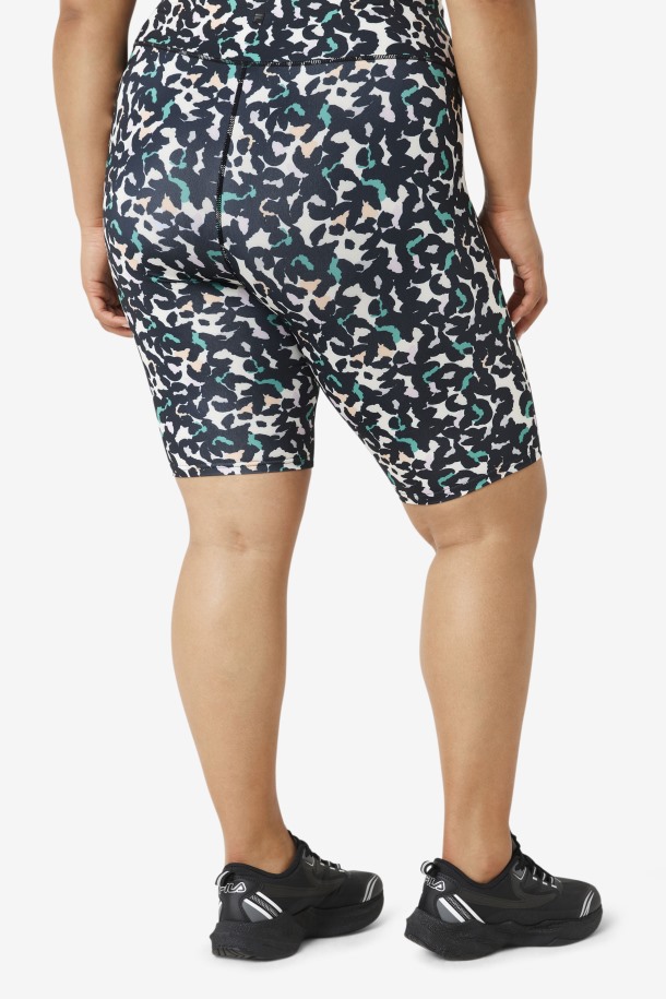 Black Animal Fila Outlets Forza 8\" Bike Short