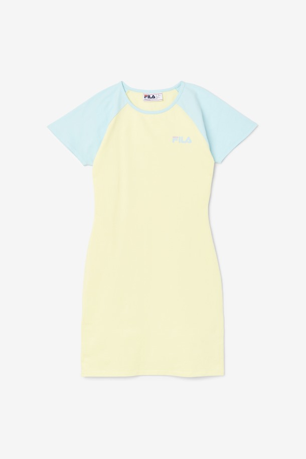 Kyra Vestido Fila Outlets Tierno Amarillo
