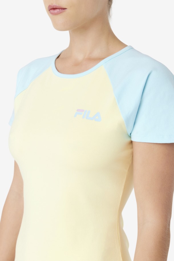 Kyra Vestido Fila Outlets Tierno Amarillo