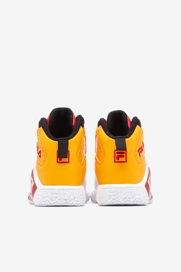 Zapatillas Fila Outlet Mb Para Niños Pequeños Blanco/dorado/rojo