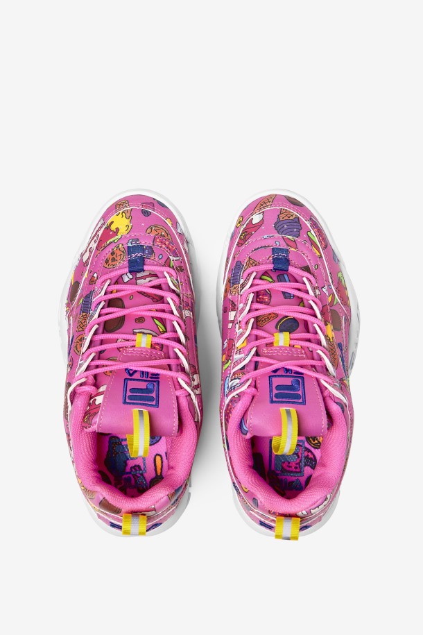 Fila Disruptor 2 Premium Sugar Plum/purple/lemon Para Niños Pequeños
