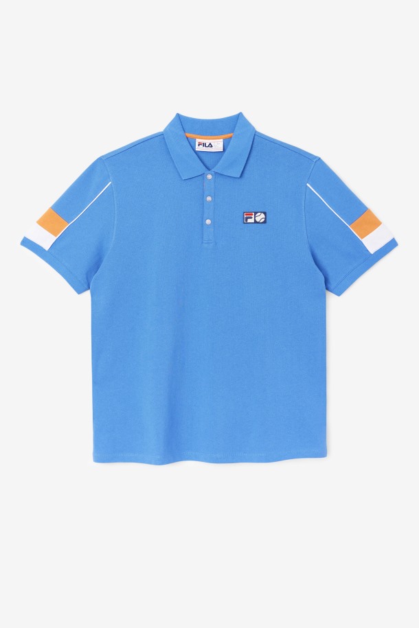 Fuerte Azul/blanco/coral Rosa Coda Polo Fila Outlet