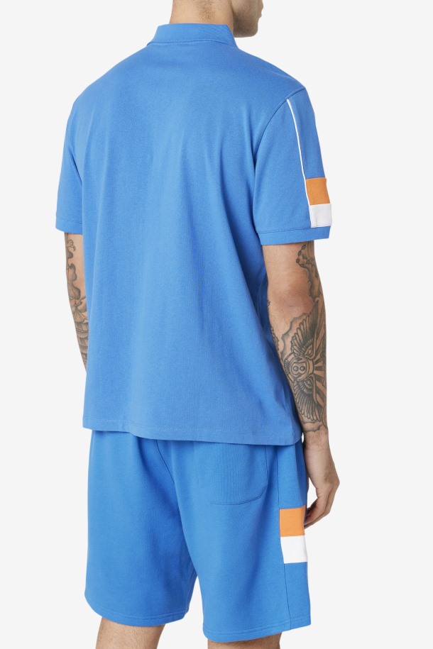 Fuerte Azul/blanco/coral Rosa Coda Polo Fila Outlet