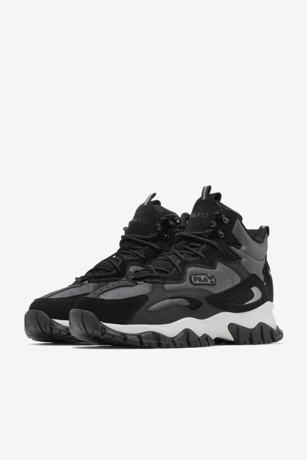 Shadow/black/silver Grey Hombre Ray Tracer Tr 2 Mid Fila Outlet Online