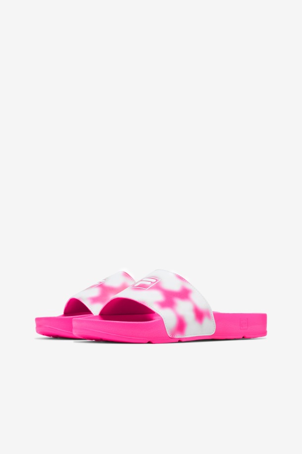 Fila Outlet Mujer Drifter Tie Dye Multi/pink Glo/white