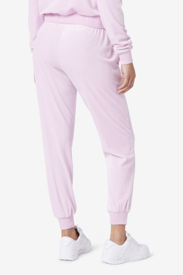 Row Outlets Zura Velour Jogger Orquídea