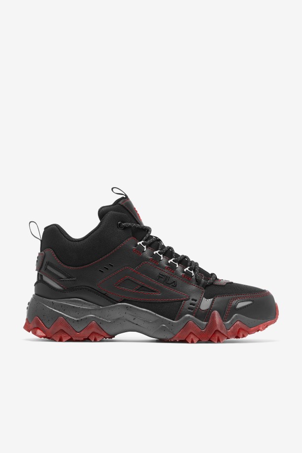 Fila Hombre Oakmont Tr Mid Negro/rojo