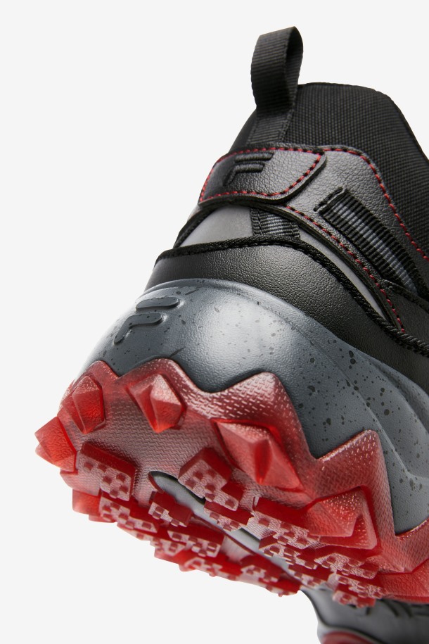 Fila Hombre Oakmont Tr Mid Negro/rojo