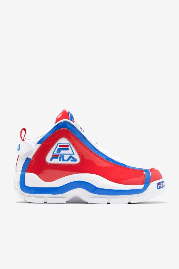 Hombres Grant Hill 2 Fila Puntos De Venta Blanco/rojo/azul